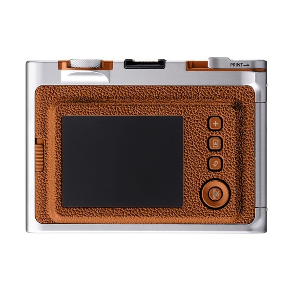 FUJIFILM Instax Mini EVO Hybrid Instant Camera Type C version (Black / Brown)