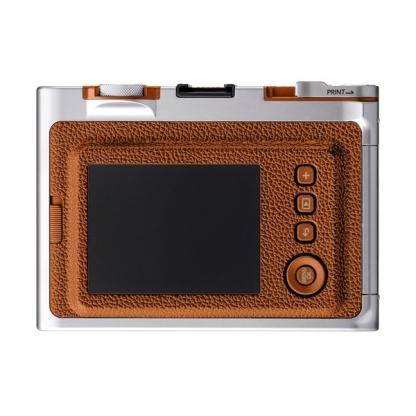 FUJIFILM Instax Mini EVO Hybrid Instant Camera Type C version (Black / Brown)