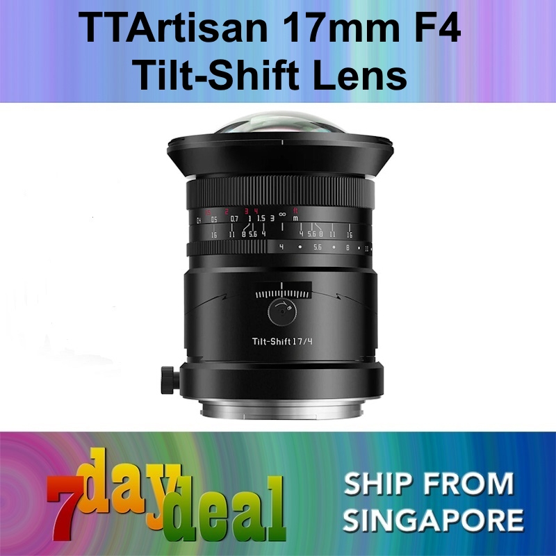 TTArtisan 17mm F/4 Tilt Shift Lens (GFX / E FE Mount)