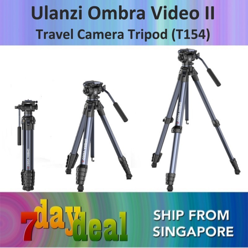 Ulanzi OMBRA Video II Travel Camera Tripod (T154)