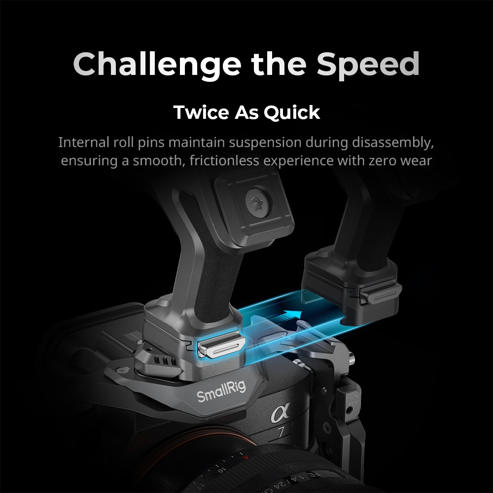 SmallRig HawkLock Quick Release Advanced Cage Kit for Sony A7R V / A7 IV / A7S III (4539)