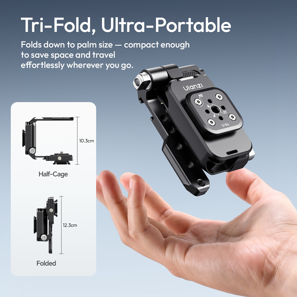 Ulanzi XJ01 Uka Universal Foldable Camera Cage (C116)