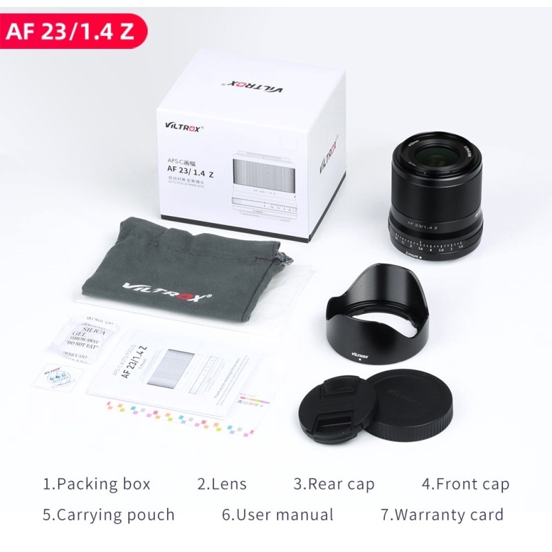 Viltrox AF 23mm F/1.4 APS-C Lens (Z Mount)