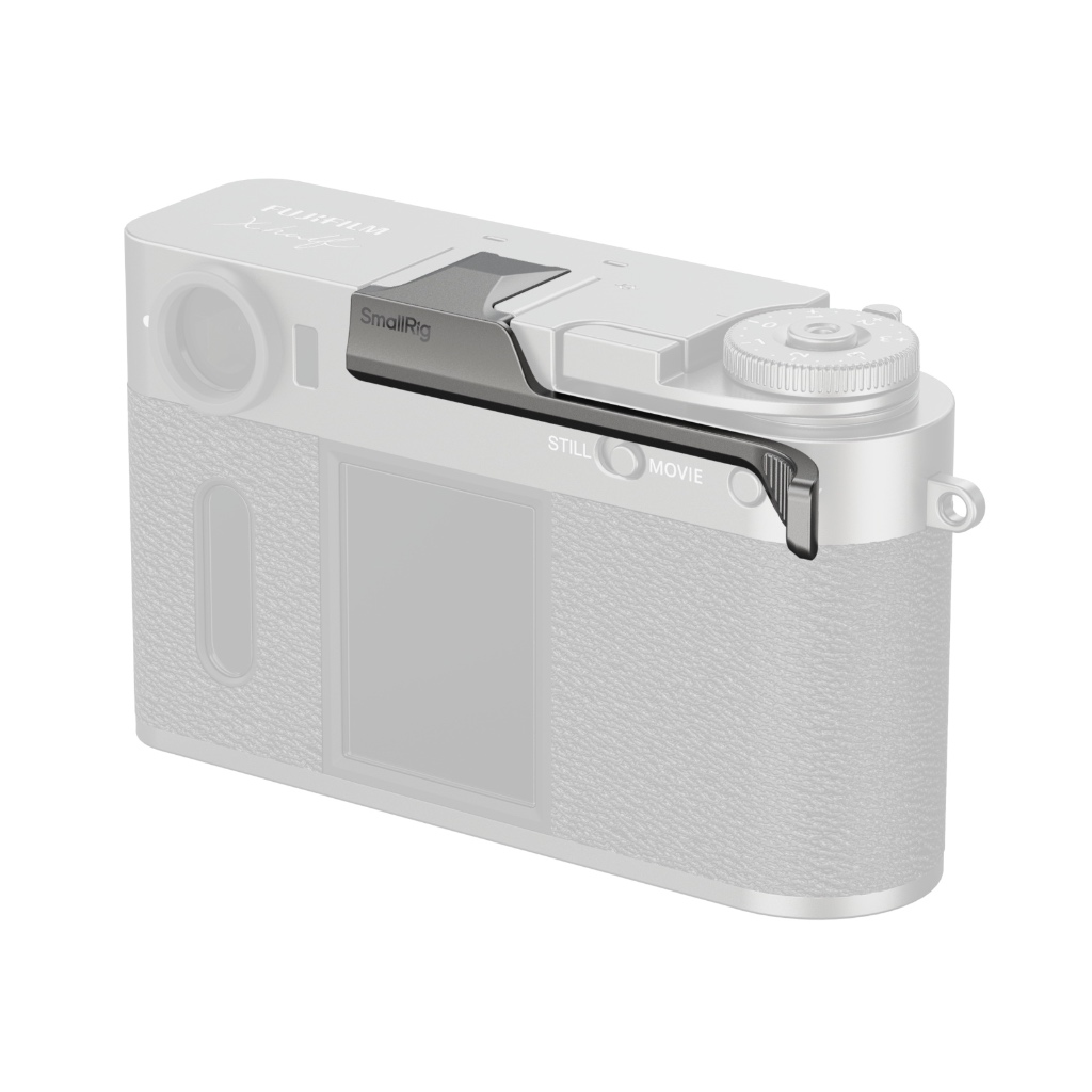 SmallRig Thumb Grip for FUJIFILM X half Camera (Black 5222 / Charcoal Silver 5333 / Silver 5221)