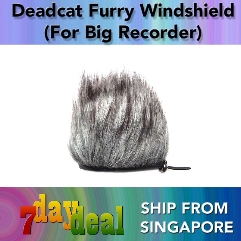 HoliCRAFT Deadcat for Small and Big Recorder - Furry Windshield