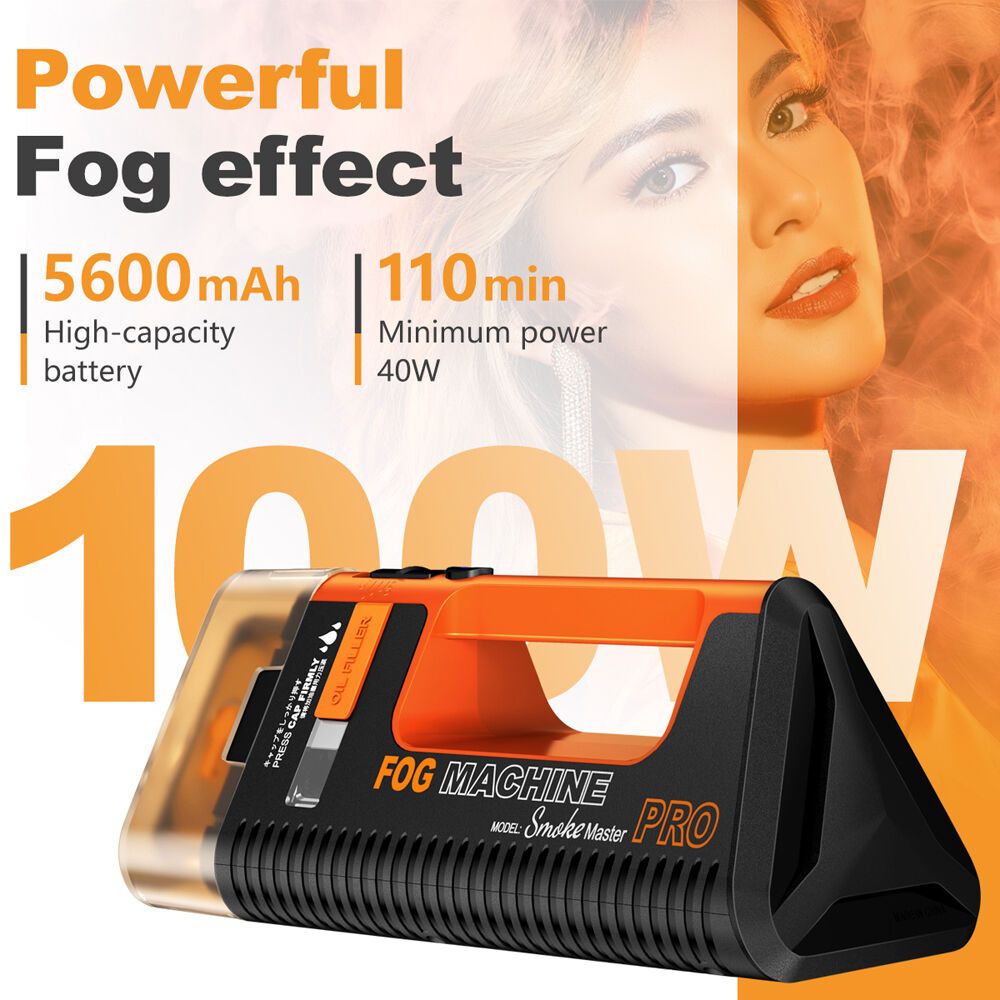 LENSGO Smoke Master PRO Portable Handheld Fog Machine (100W)