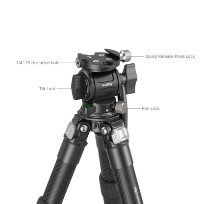 SmallRig Heavy Duty Carbon Fiber Tabletop Tripod Kit (5025)
