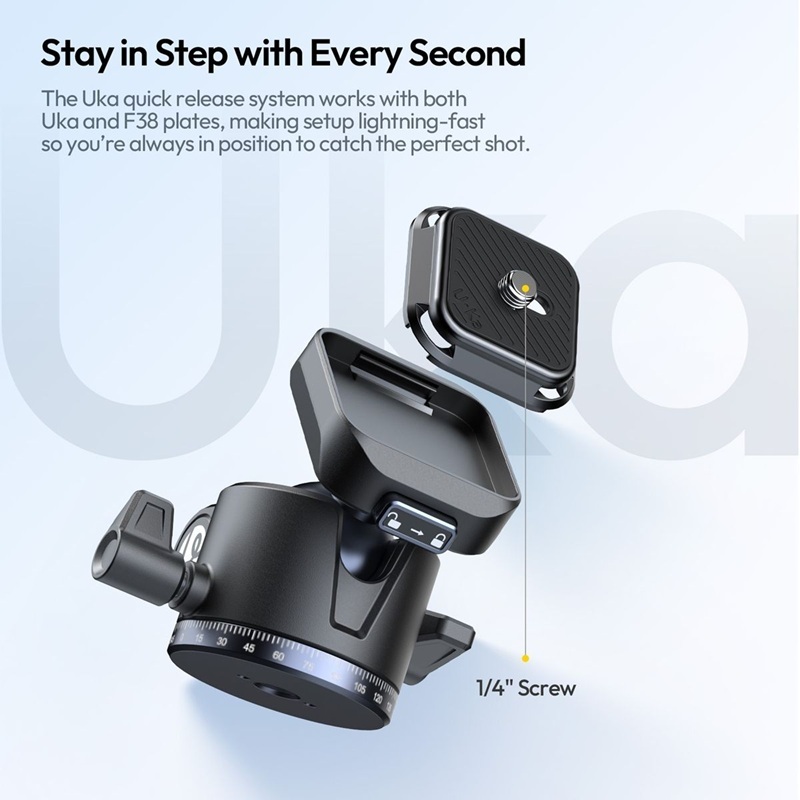 Ulanzi OMBRA II Travel Camera Tripod Black (T156)