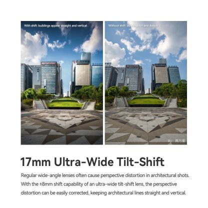 TTArtisan 17mm F/4 Tilt Shift Lens (GFX / E FE Mount)