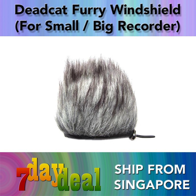 HoliCRAFT Deadcat for Small and Big Recorder - Furry Windshield