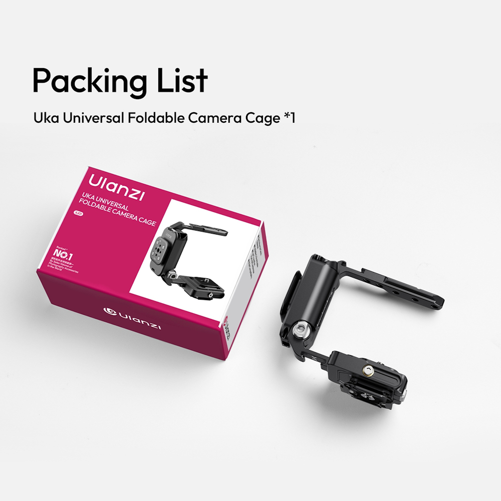 Ulanzi XJ01 Uka Universal Foldable Camera Cage (C116)