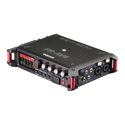 Tascam FR-AV4 32-Bit Float 4-ch Field Recorder with Mixer, Timecode Generator and HDMI Sync