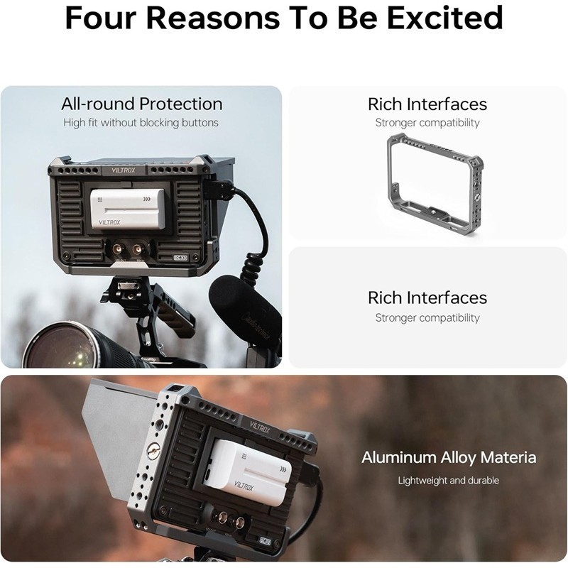 Viltrox DC-X Monitor Cage (For Viltrox DC-X2 / DC-X3 Monitor)
