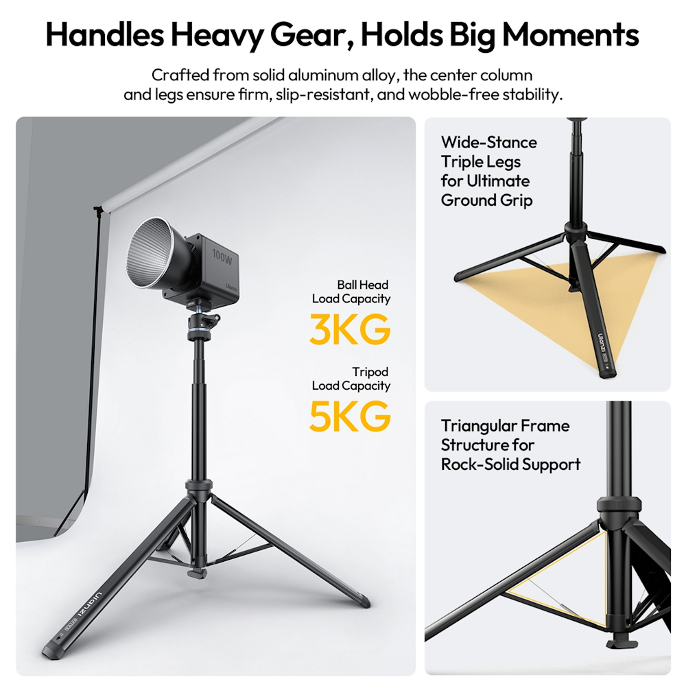 Ulanzi MT93 Auto-Open Tripod with Uka Ball Head (T202)