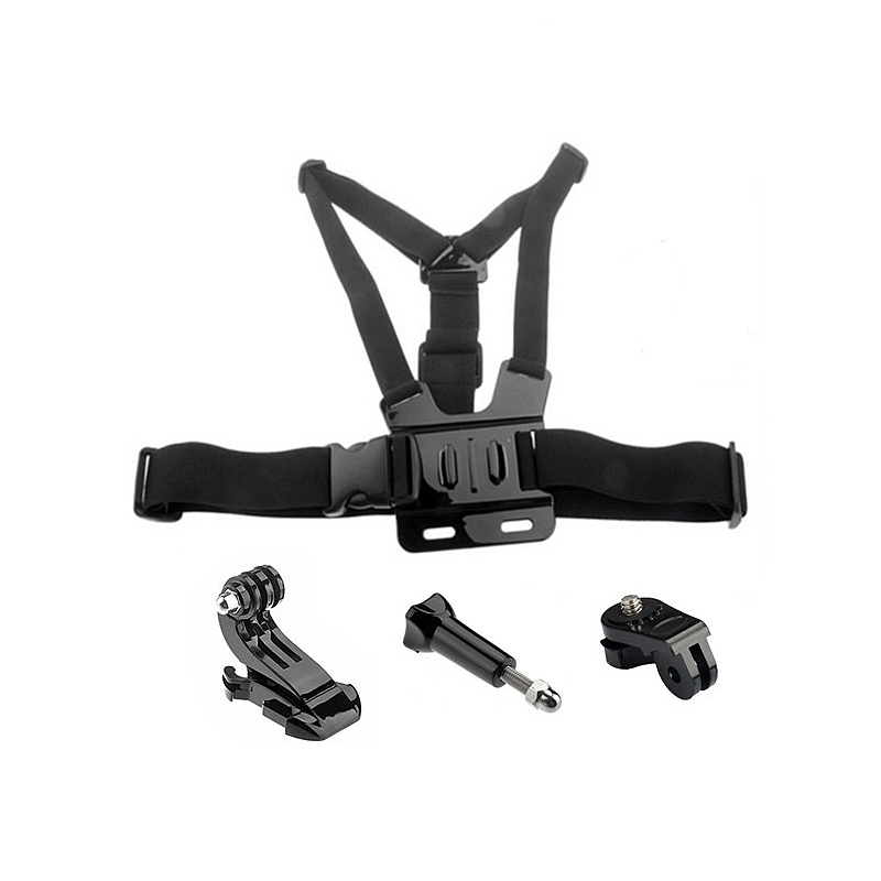 5-in-1 Combo Kit: Selfie Stick / Bicycle, Wrist, Chest Strap / Tripod (Insta360 / DJI / GoPro / Ricoh / Akaso / Kandao)