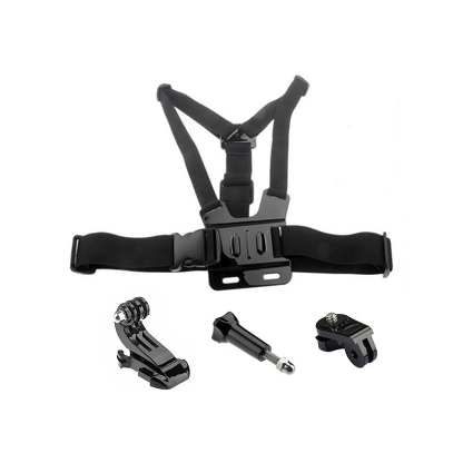 5-in-1 Combo Kit: Selfie Stick / Bicycle, Wrist, Chest Strap / Tripod (Insta360 / DJI / GoPro / Ricoh / Akaso / Kandao)