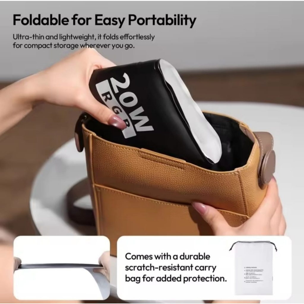 Ulanzi UA20C 20W RGB Magnetic Air Tube Light (L234)