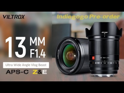 Viltrox AF 13mm F/1.4 APS-C Wide Angle Lens (Z Mount)