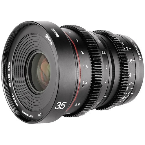 Meike 35mm T2.2 Manual Focus Cinema Lens (MFT M43 Micro Four Third Mount)