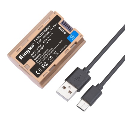 KingMa NP-W235 Type-C Battery (For Fujifilm X-T4 / X-T5 / X-H2 / X-H2s / X‑S20 / GFX100 / GFX100S II / GFX50S II)