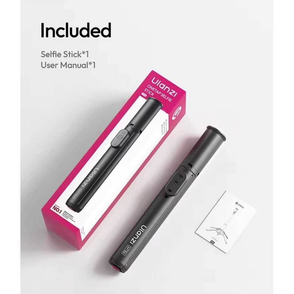 Ulanzi MT86 Automatic Quick Release Mobile Phone Selfie Stick Tripod (S023)