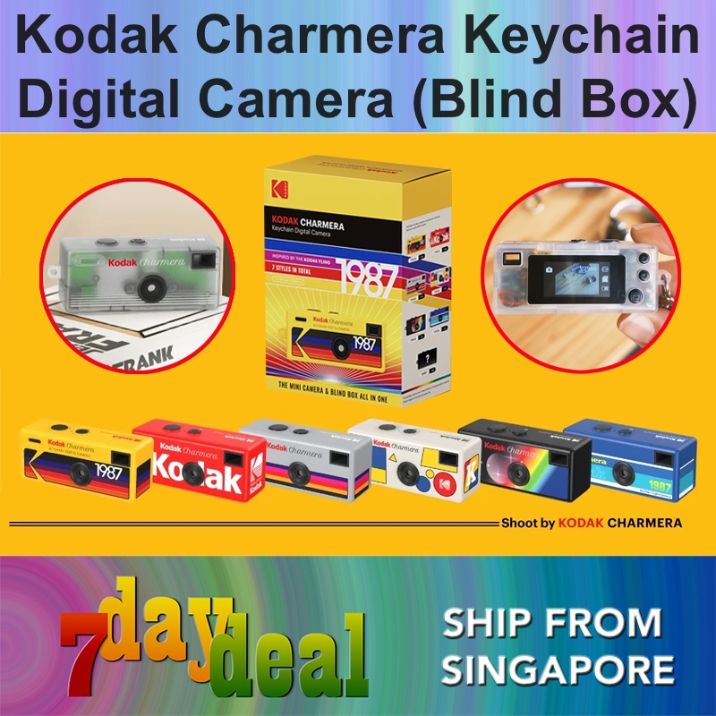[Ready Stock] Kodak Charmera Keychain Digital Camera (Blind Box)