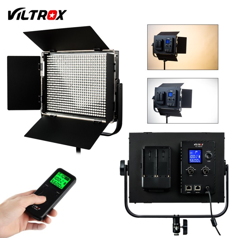 VILTROX VL-D60T (CRI>95 | 6324 Lumen | 3300K-5600K) Bi-Color Video LED Light