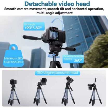 Ulanzi TT39 Video Travel Camera and Phone Tripod (S019)
