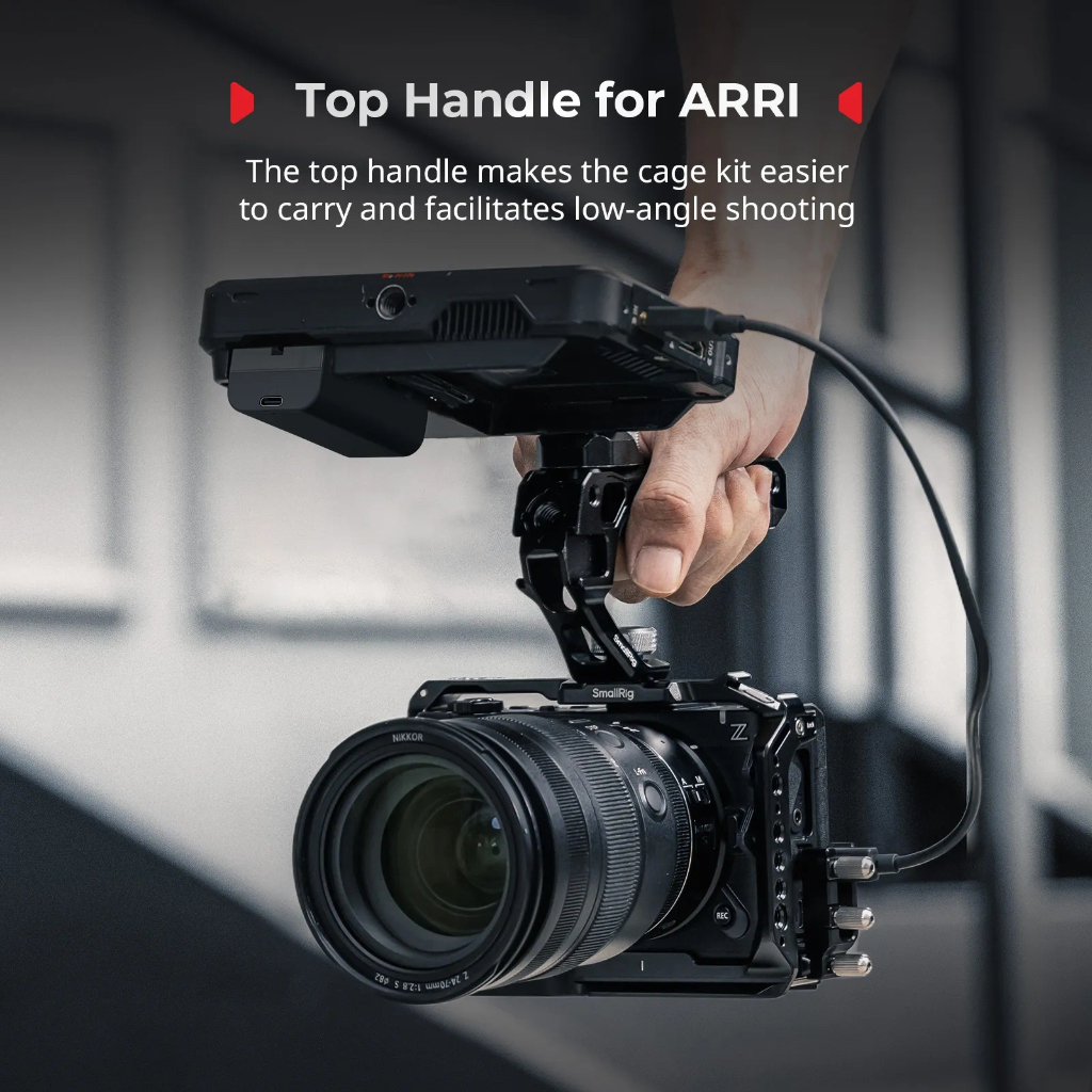 SmallRig Cage Kit for Nikon ZR (Basic Cage 5467 / Cage Kit with Top Handle 5647)