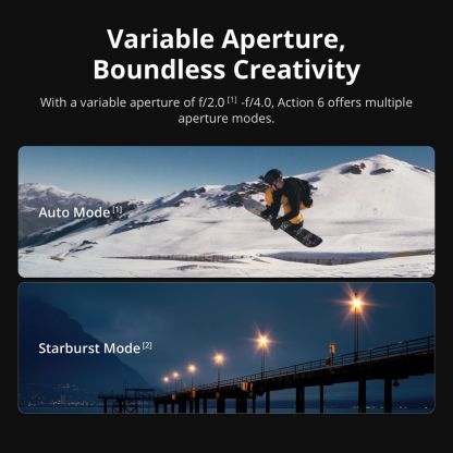 DJI Osmo Action 6 Action Camera (Standard / Adventure Combo)