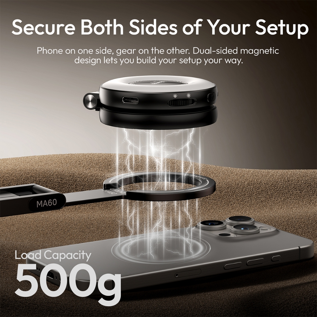 Ulanzi MA60 Foldable Magnetic Phone Tripod Stand