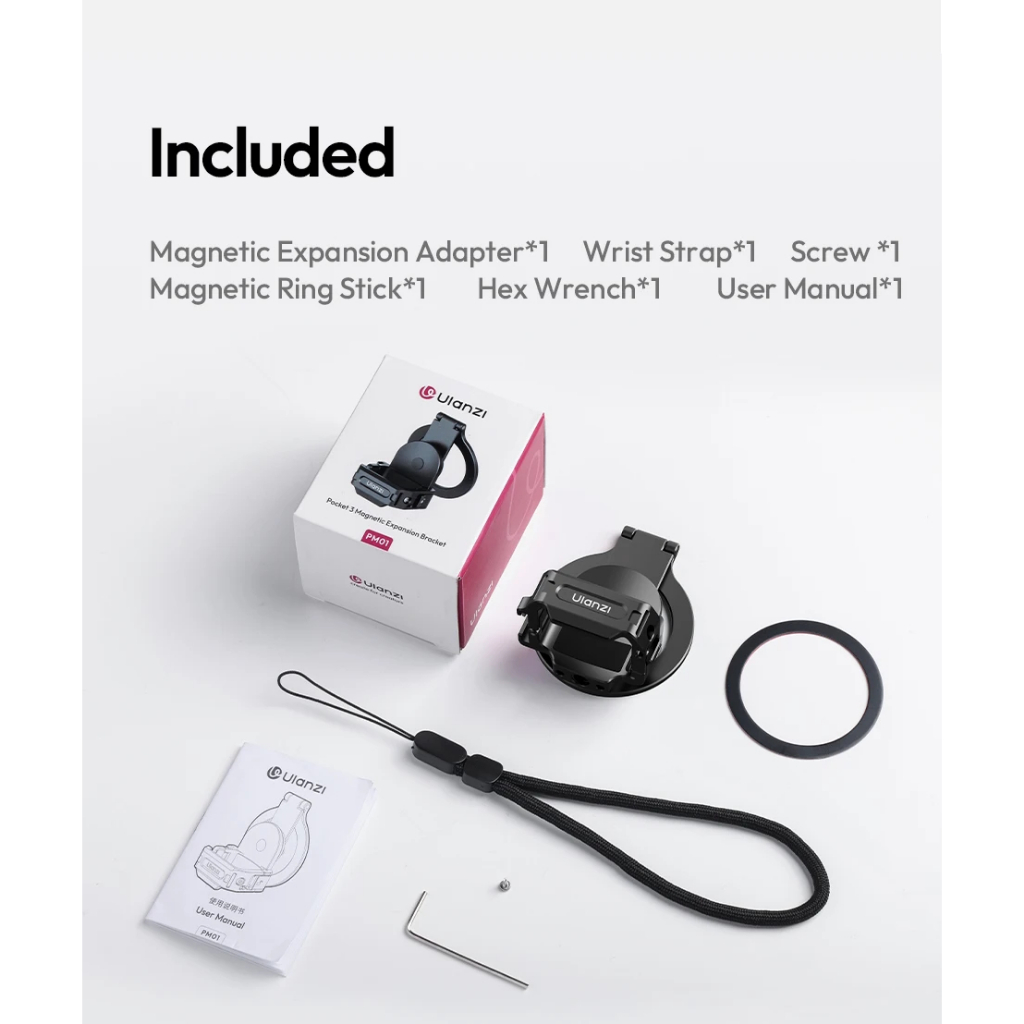 Ulanzi PM01 Pocket 3 Magnetic Expansion Adapter (C065)