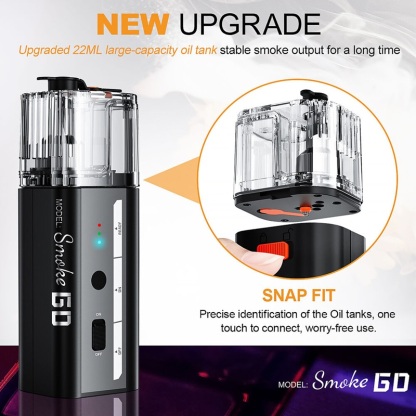 LENSGO 30W HANDHELD FOG MACHINE - Smoke Go (Dry Ice Effects for Photography, Videography, Filming)