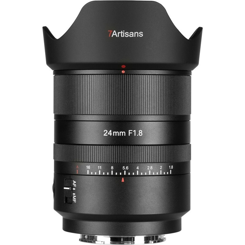 7Artisans AF 24mm F1.8 Full Frame Lens (F1.8) - E