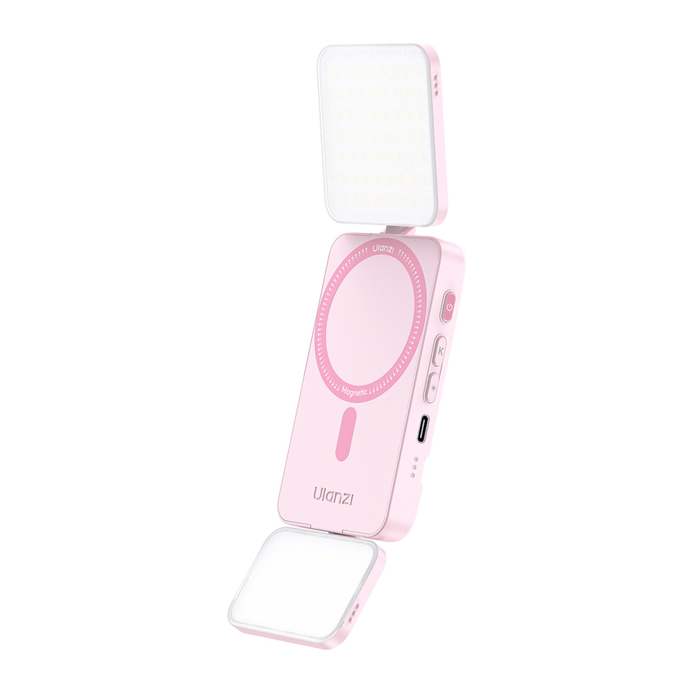 Ulanzi GL01 GlowUp Magnetic Fill Light (Black L288 / Pink L287 / White L212)