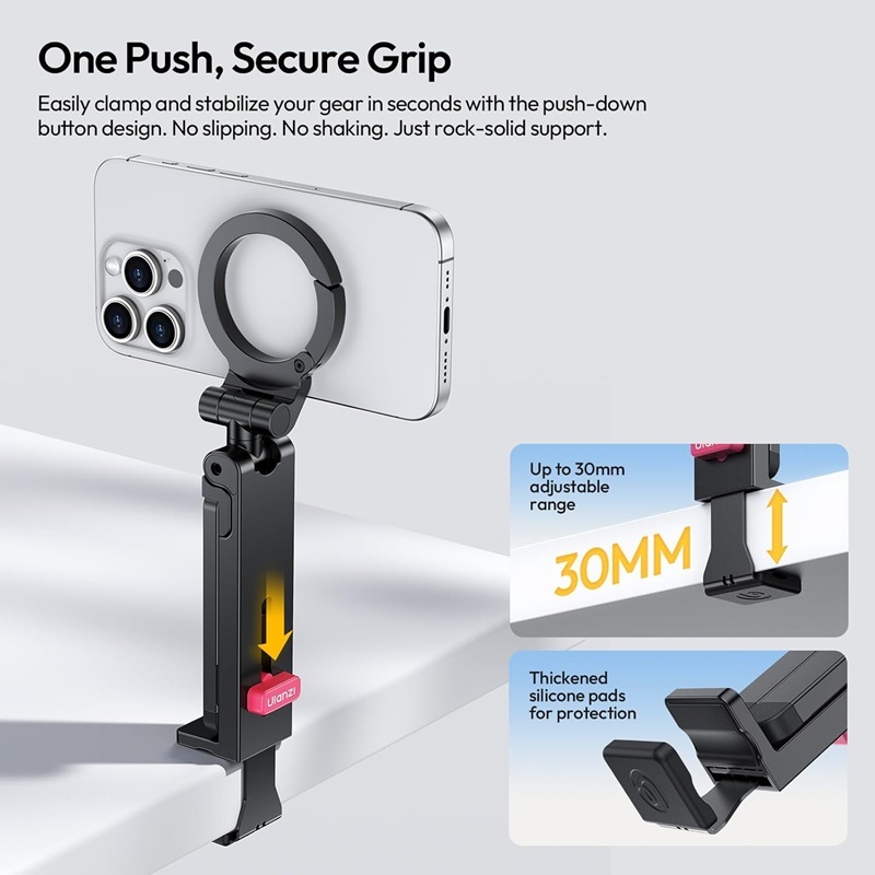 Ulanzi MA88 MagLock Phone Holder Clamp Stand (M065)