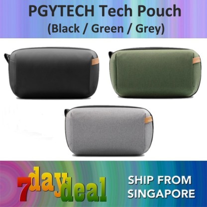 PGYTECH Tech Organizer / Pouch (Black / Green / Grey)