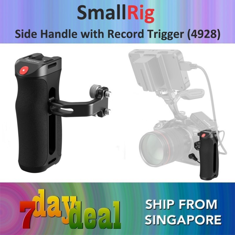 SmallRig Side Handle with REC Record Start / Stop Remote Trigger (4928)