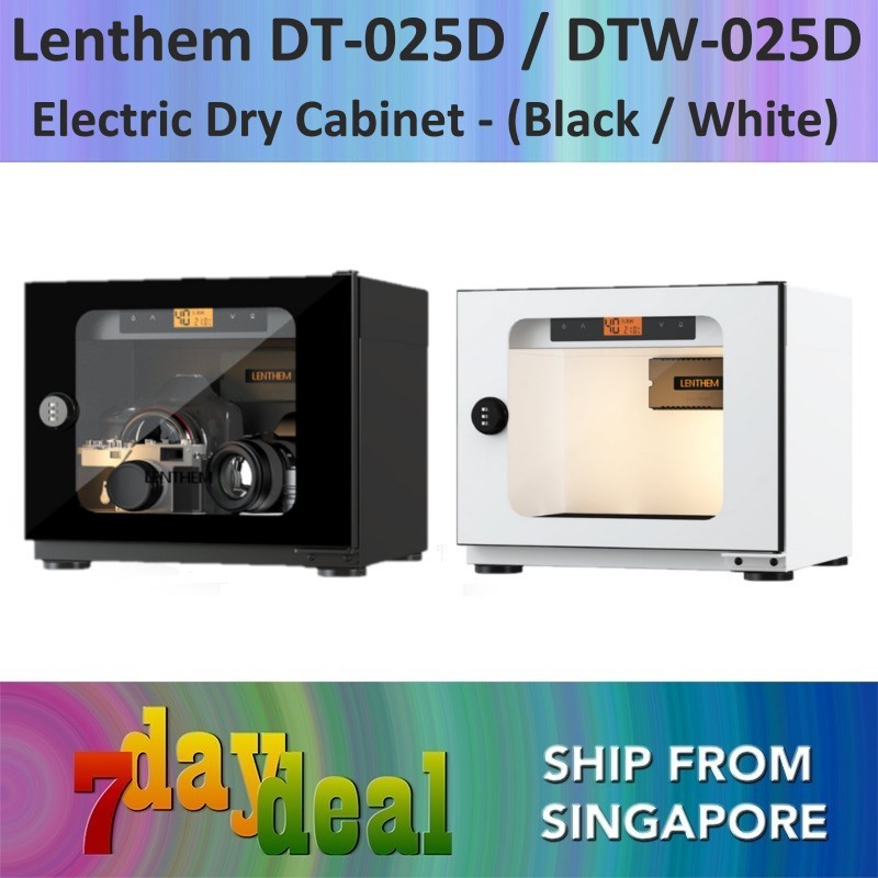 Lenthem DT-025D (Black) / DTW-025D (White) 20L Electric Dry Cabinet