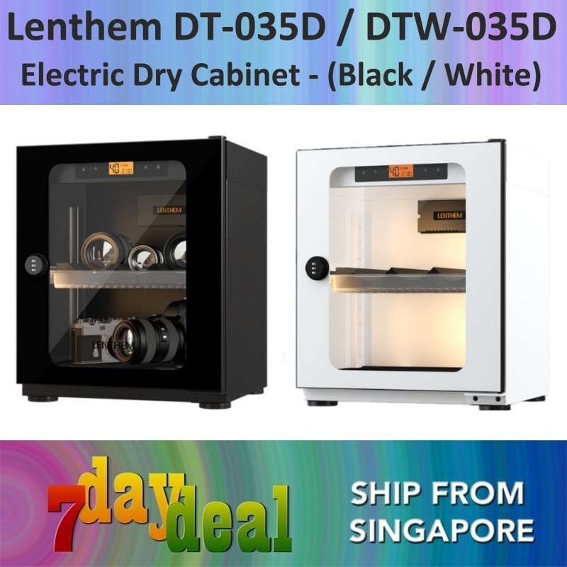 Lenthem DT-035D (Black) / DTW-035D (White) 30L Electric Dry Cabinet Box