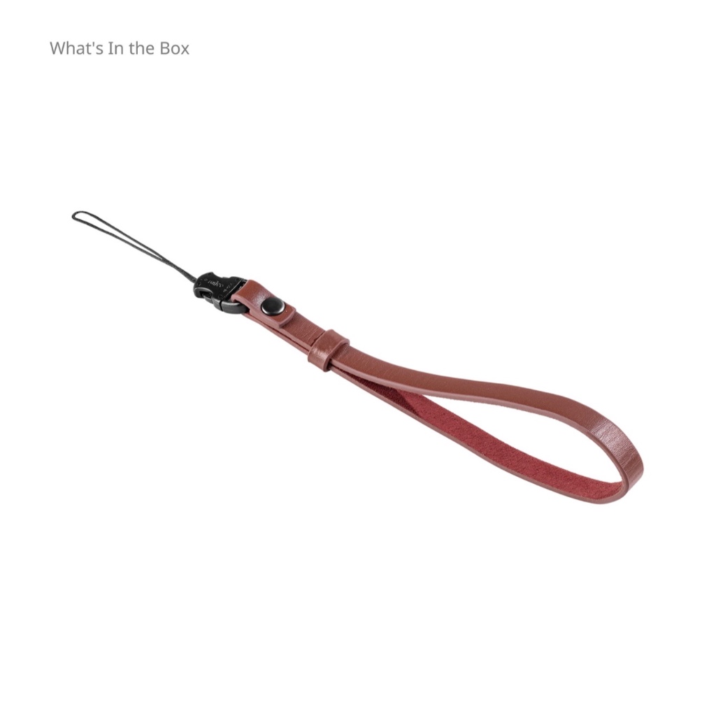 SmallRig Quick Release Camera Wrist Strap For Ricoh GR IV / GR III Series (Black 5683 / Grey 5682 / Red 5684)