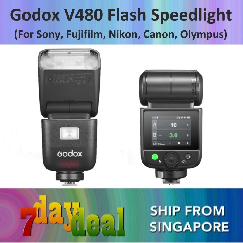 Godox V480 TTL Flash (Flashgun)