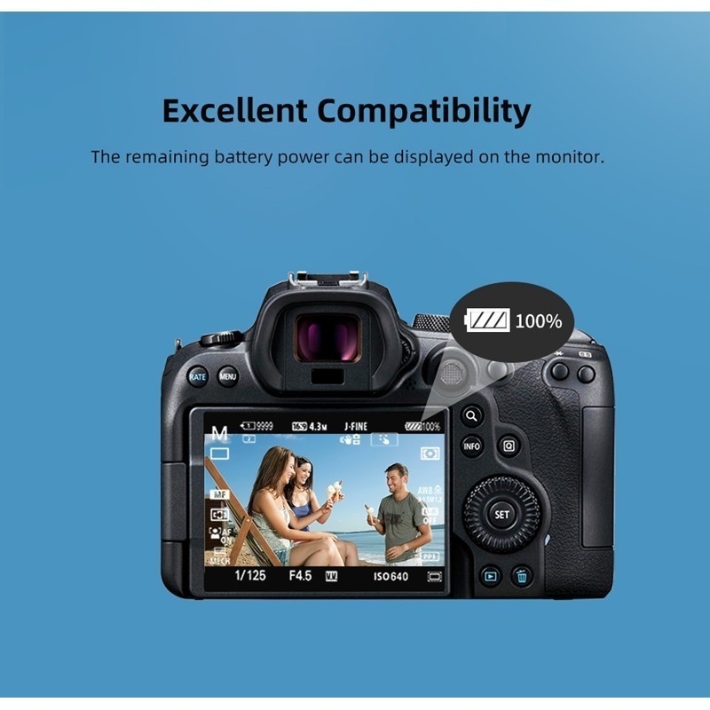 KingMa LP-E6P 2400mAh Battery / 2600mAh Battery with Type-C Port / Charger Kit (For Canon R5 / R5 II / R6 / R6 II / R7)