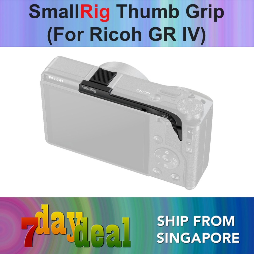 SmallRig Thumb Grip For Ricoh GR IV Camera (Black 5688)