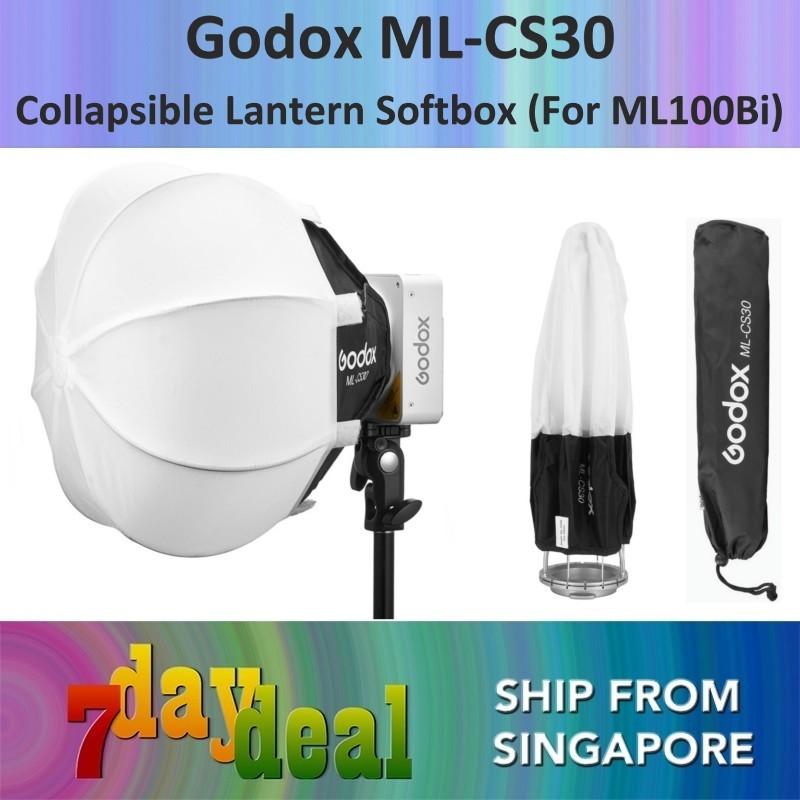 Godox Collapsible Lantern Softbox ML-CS30 (For ML100Bi)
