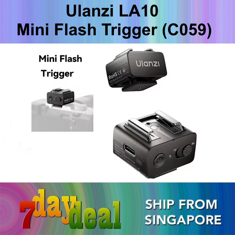 Ulanzi LA10 Mini Wireless TX/RX Flash Trigger (C059)