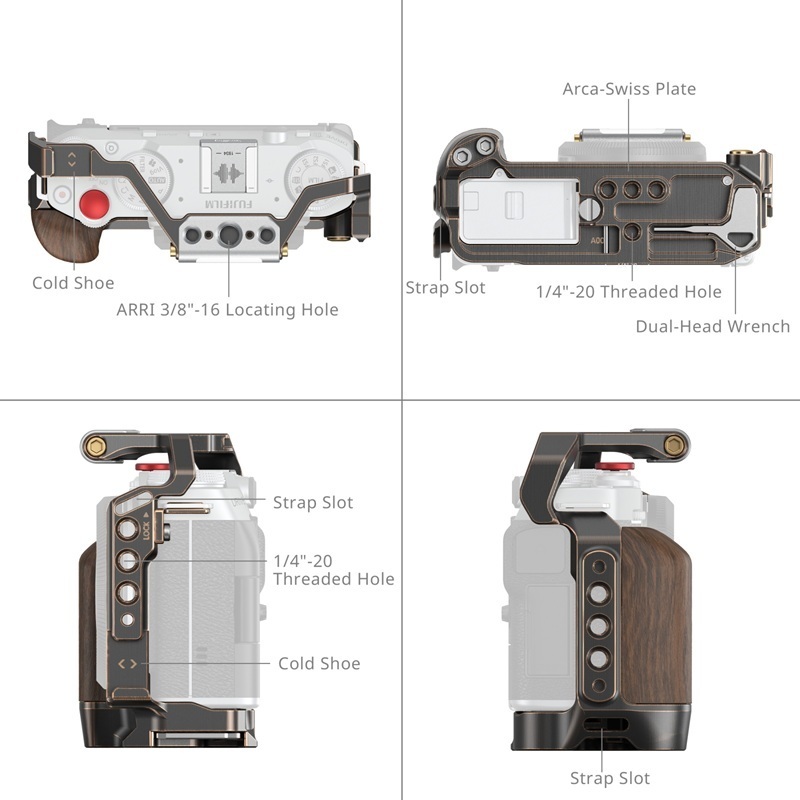 SmallRig Retro Cage for Fujifilm X-M5 (4892)
