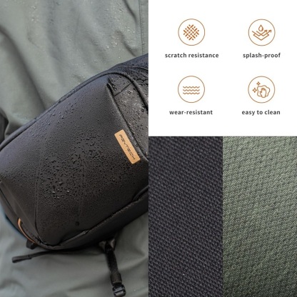 PGYTECH OneGo Solo Sling Bag V2 10L (Black / Green)