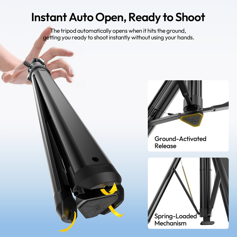 Ulanzi MT93 Auto-Open Tripod with Uka Ball Head (T202)