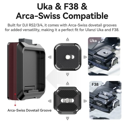 Ulanzi UKA05 Uka Quick Release Kit for DJI RS 2 / 3 / 4 (C028)